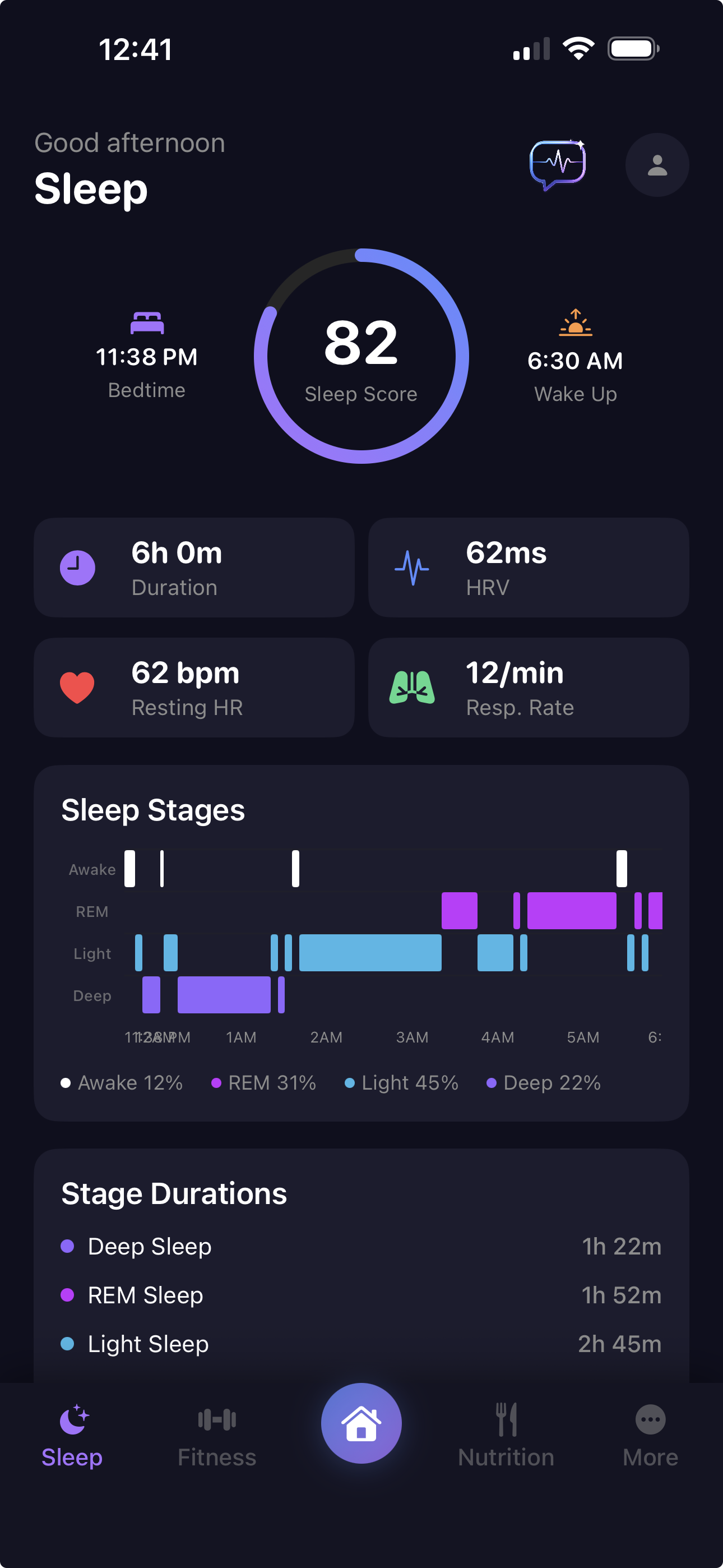 Sleep Tracking